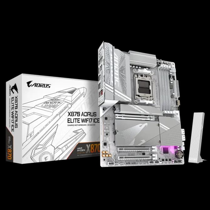 Gigabyte X870 Aorus Elite Wifi7 Ice
